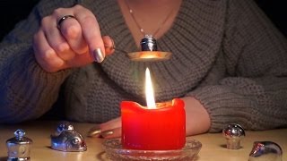 Binaural 3D ASMR/Whisper. Lead-Pouring (German New Year's Eve "Tradition")