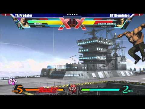 UMVC3 TA Predator vs BT Dieminion - Civil War 4