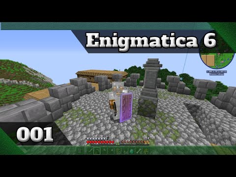 Enigmatica 6 Ep01 - Si'mbora pra mais uma aventura! Conhecendo os mods da 1.16.5 (pt/br)