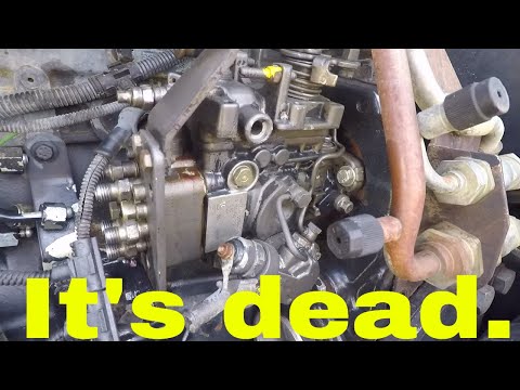 TS115A Injector and Injection Pump removal