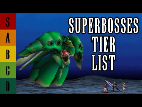 Final Fantasy Superbosses - The Dansg08 Tier List