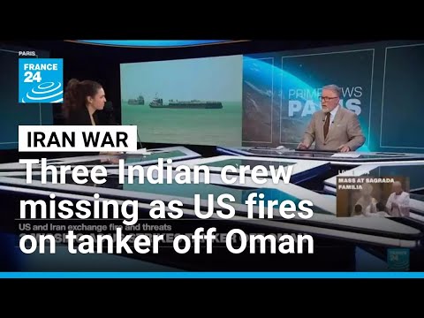 Three Indian crew missing as US says fired on tanker off Oman
