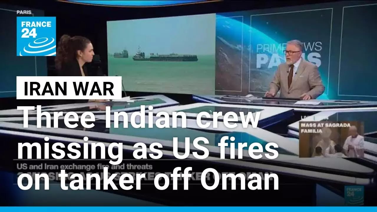 US military fires on Iranian-bound tanker off Oman; three Indian crew missing
