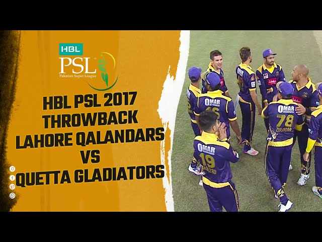Best of HBL PSL | Highlights | Lahore Qalandars vs Quetta Gladiators | HBL PSL 2017