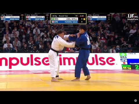 FUJISAKA IPPON into the 3rd round!