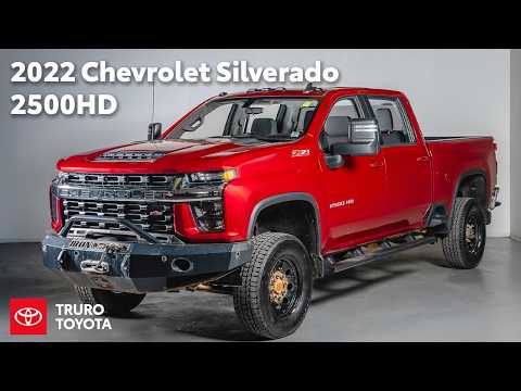 2022 Chevrolet Silverado 2500HD 4WD Crew Cab Standard Box LT in Red for sale at Truro Toyota in Truro, NS