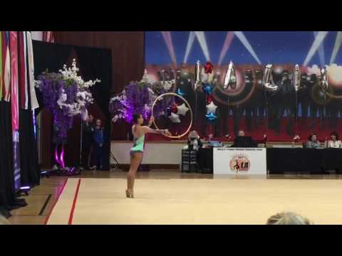 Yana Yarosh Hoop (UKR) LA Lights 2017