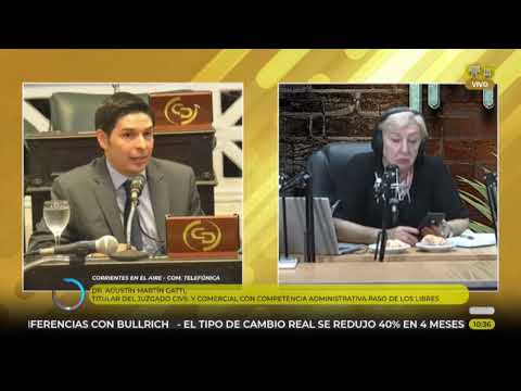 Dr. Agustín Martín Gatti | Juzgado Civil y Comercial Paso de los Libres | 29-04