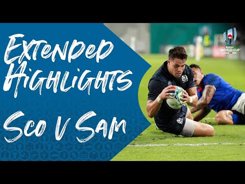 Extended Highlights: Scotland 34-0 Samoa - Rugby World Cup 2019