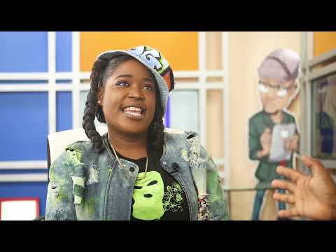 Pi lwen ke zye tv - show PLKZ BURNING Rappeuse