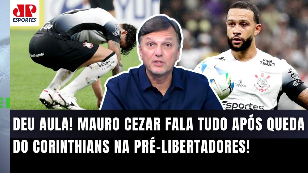 "É ASSUSTADOR, MAS É A VERDADE! O Corinthians hoje é um time de..." Mauro Cezar CRITICA ELIMINAÇÃO!