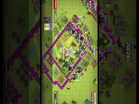 Epic 3-Star Devastation: Obliterate Clash of Clans Defenses! #coc #clashofclans #viralshort