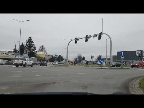 Egzamin prawo jazdy Krosno . Strzałka warunkowa na ul. Podkarpackiej - tutaj możesz oblać egzamin :(