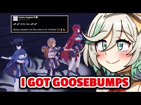 Cece got goosebumps watching Risu, Nerissa and Liz sang ALICE&U on ALL FOR ONE concert... Cece got goosebumps watching Risu, Nerissa and Liz sang ALICE&U on ALL FOR ONE concert...