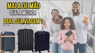 Qual a MELHOR MALA de Bordo ? Comparativo das 3  MELHORES MALAS DE MÃO de 10 kg!