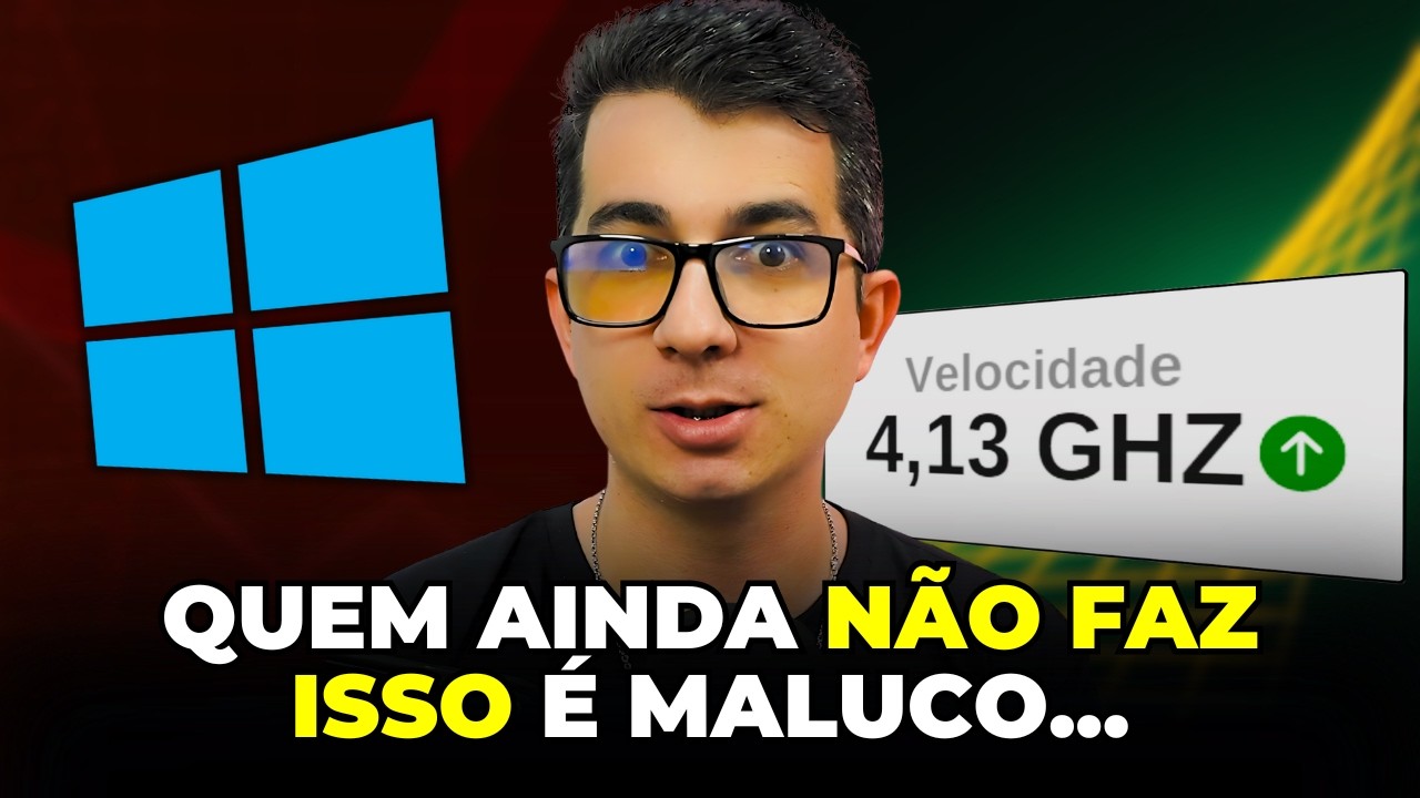 🔥Como Aumentar a VELOCIDADE do Processador ao MÁXIMO! [PC ou Notebook] 200% Mais Rápido
