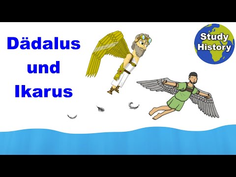 Sage von Dädalus und Ikarus I griechische Mythologie