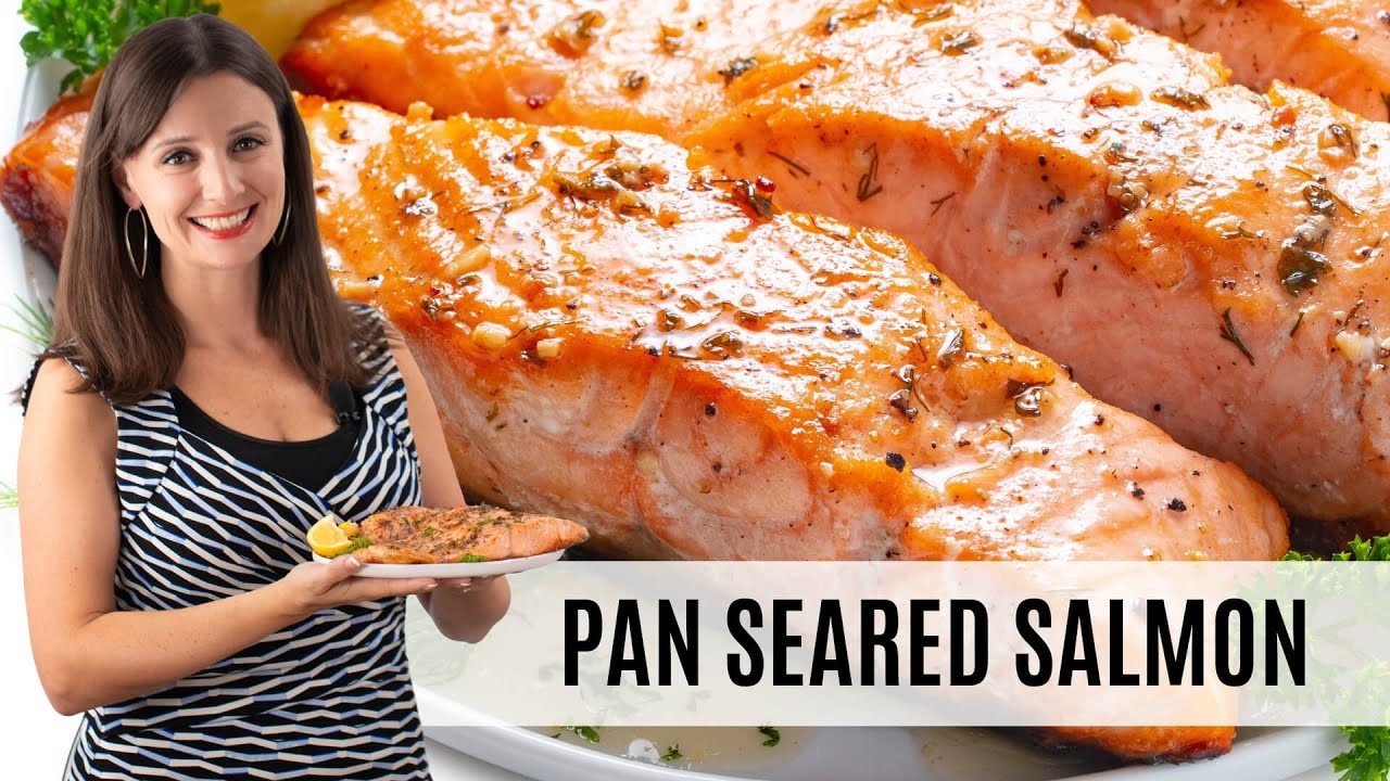 Easy Pan Seared Salmon Recipe YouTube video