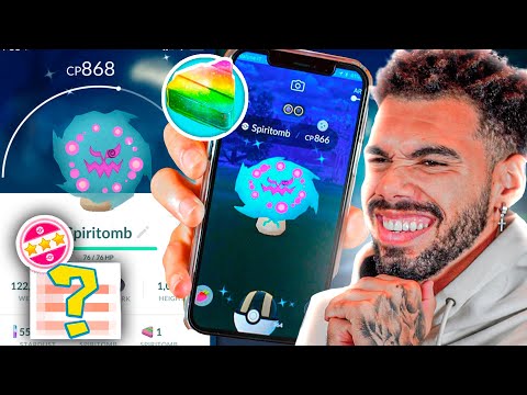SURTEI PEGANDO O SPIRITOMB SHINY DE PRIMEIRA - POKÉMON GO  | Cris |