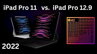 iPad Pro 2022 M2 !  iPad Pro 11 Zoll vs. iPad Pro 12.9 Zoll mit M2 Chip ! Welches soll ich kaufen ?