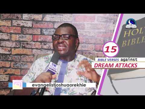 15 BIBLE VERSES AGAINST DREAM ATTACKS -  Use Them Before You Sleep