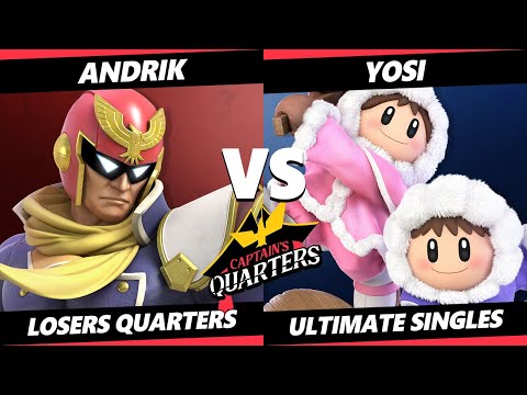 Captain's Quarters 6 Losers Quarters - Andrik (Captain Falcon) Vs. Yosi (Ice Climbers) SSBU Ultimate