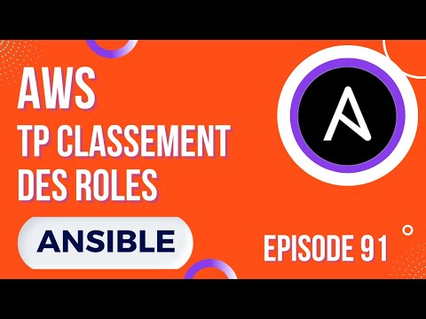 ANSIBLE 91 AWS TP ORGANISATION DES ROLES VARIABLES
