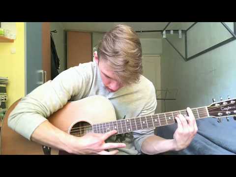 Gymnopédle No. 1 (Harp harmonics guitar)