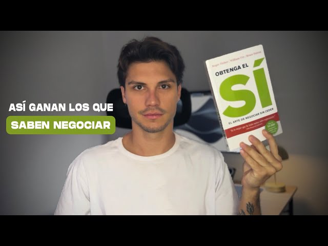 Vídeo relacionado con Obtenga el sí: El arte de negociar sin ceder (Deusto)
