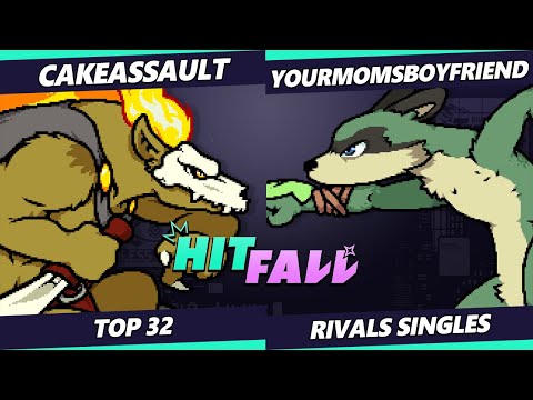 Hitfall 2023 - CakeAssault (Forsburn) Vs. YourMomsBoyfriend (Maypul) Rivals of Aether - RoA