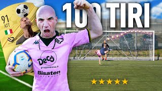 🎯⚽️ 100 TIRI CHALLENGE: GABRIELE TESTA ( FORZA PALERMO) | Quanti Goal Segnerà su 100 tiri? 🎯⚽️ 100 TIRI CHALLENGE: GABRIELE TESTA ( FORZA PALERMO) | Quanti Goal Segnerà su 100 tiri?