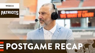 Browns vs. Patriots Postgame Recap | Cleveland Browns