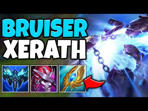 THIS BRUISER XERATH BUILD IS ACTUALLY 200 IQ AND I SHOW YOU WHY...