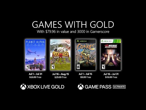 Games With Gold July 2021