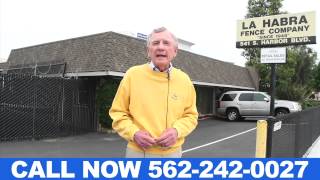 preview picture of video 'Chain Link Fence Company La Habra Fence Company - The Owner'