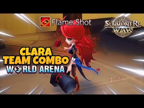 Clara Team Combo in World Arena Ep. 2 - Summoners War
