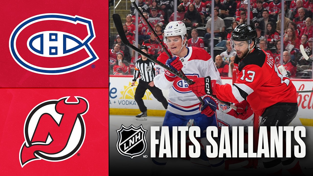Canadiens vs Devils 04/04/26 | Faits saillants