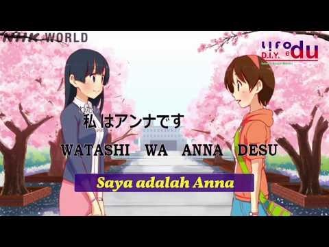 learn japanese ep 01, watashi wa Anna desu