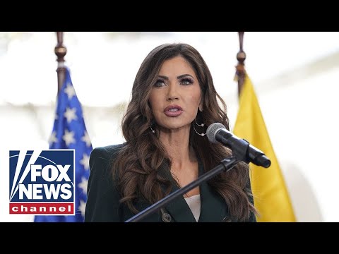 Secretary Noem holds a press conference