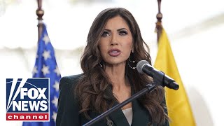 Secretary Noem holds a press conference