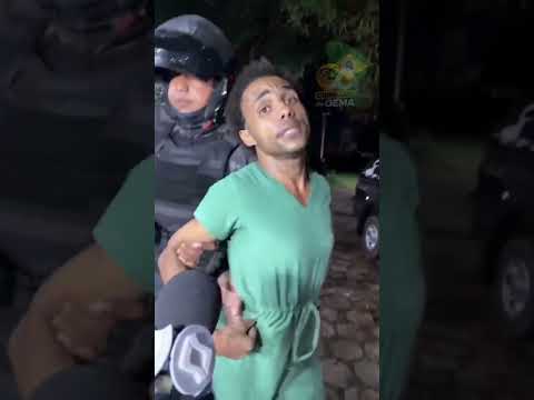 ￼ Presa por tentativa de homicídio em bacabal não quis dar entrevista só fala com delegado ou adv.