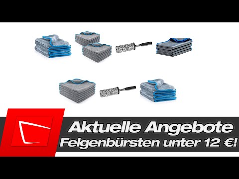 Licargo Felgenbürsten unter 12€! Mein Favorit zum Kampfpreis und andere Produkte im SALE! Befristet!