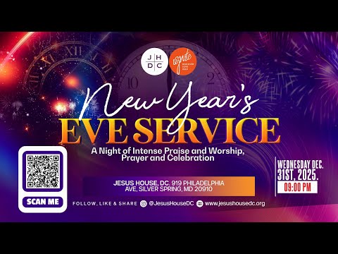 New Year's Eve Service | Pastor Olumide Ogunjuyigbe | December 31, 2025