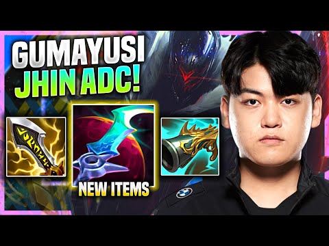 GUMAYUSI PICKS JHIN WITH NEW ITEM ECLIPSE! - T1 Gumayusi Plays Jhin ADC vs Kai'Sa! | PreSeason 11