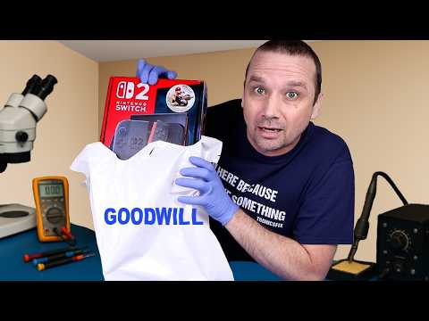 I Found a BROKEN Switch 2 at a Thrift Store! Can I Fix It!