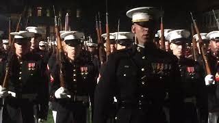Marine Barracks  Evening Parade 2019