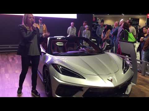 2020 Corvette Stingray Convertible Live Presentation And Top Demo