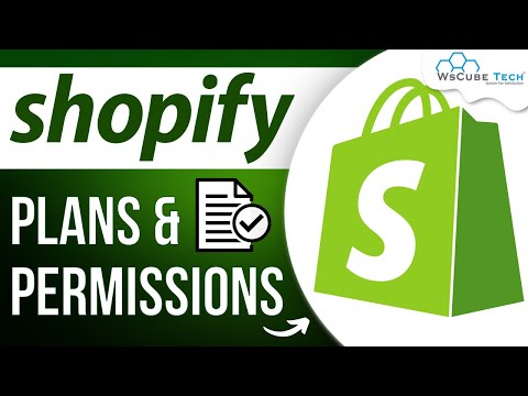 Plans and Permissions Settings for Shopify | Shopify Tutorials for Beginners