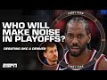Clippers Warriors DEBATING Most Dangerous Playoff Teams Snubbing Denver Lakers First Take