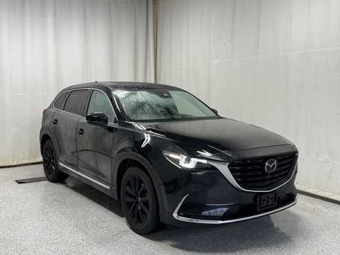 2022 Mazda CX-9 in Black for sale at Park Mazda in Sherwood Park, AB